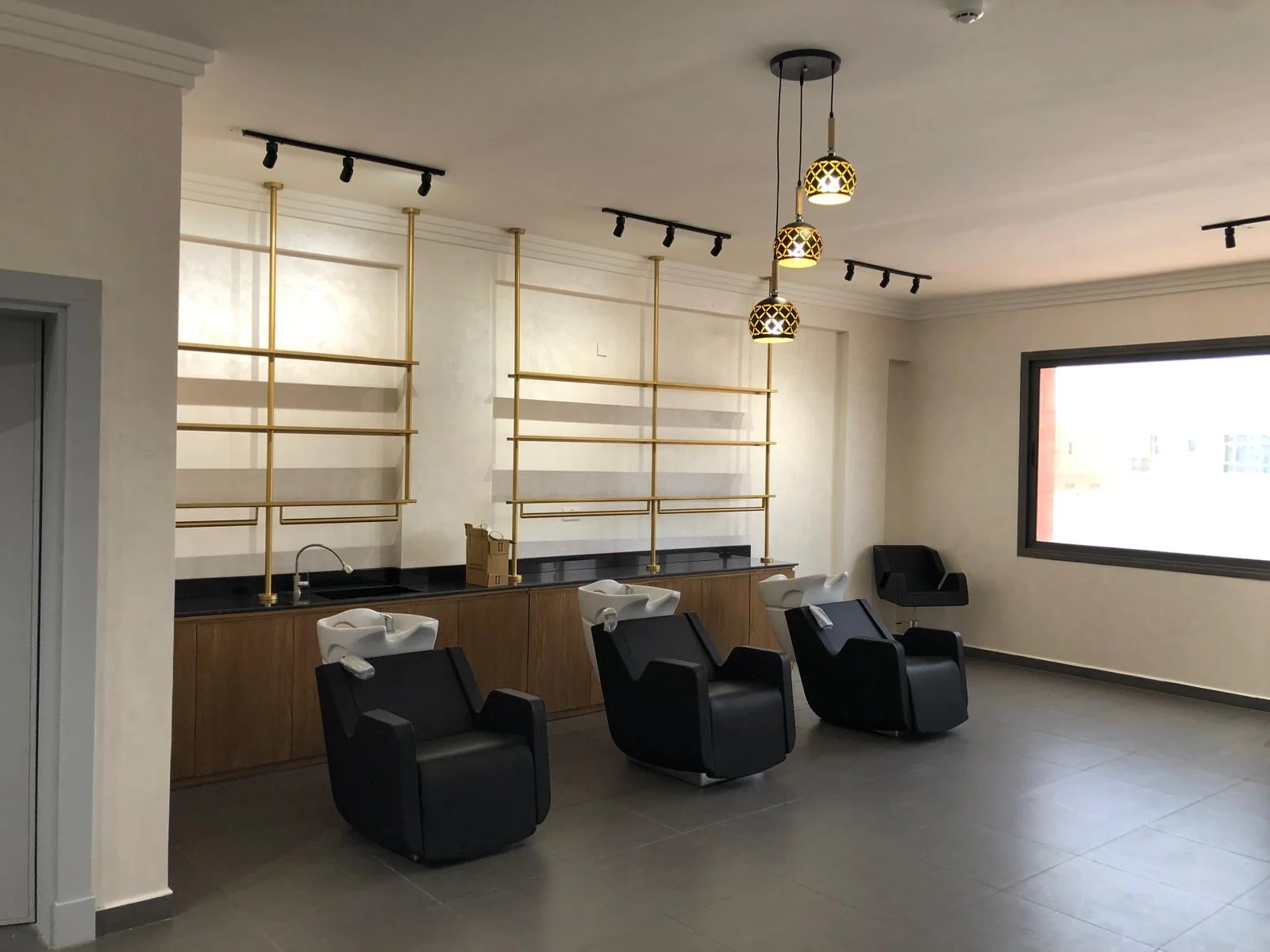 Al Waab Ladies' Salon interior design project - Carpentry Works, Furniture Decoration, Electrical Works