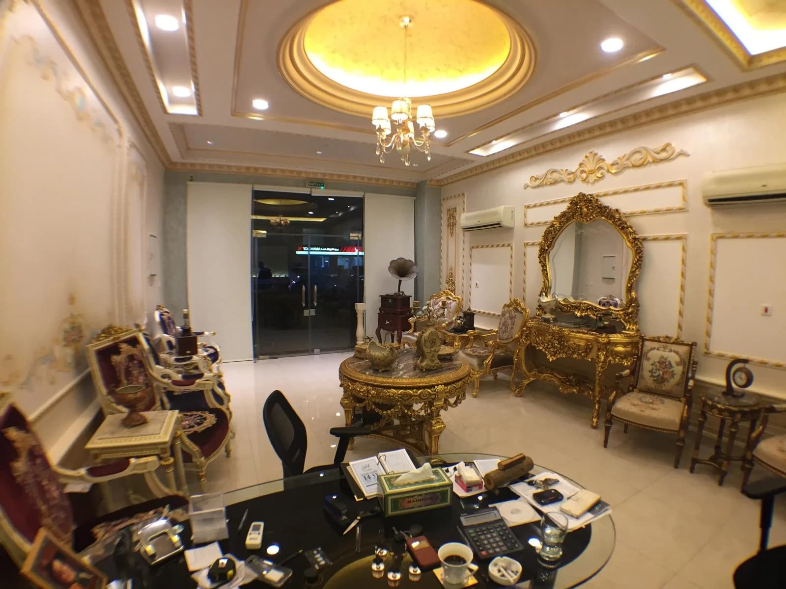 Show Room interior design project - Gypsum Board Works, Hanging Ceiling, Painting Works